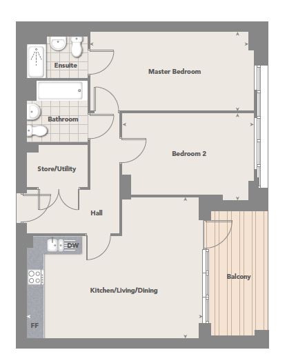 Lakeside Drive, London floorplan