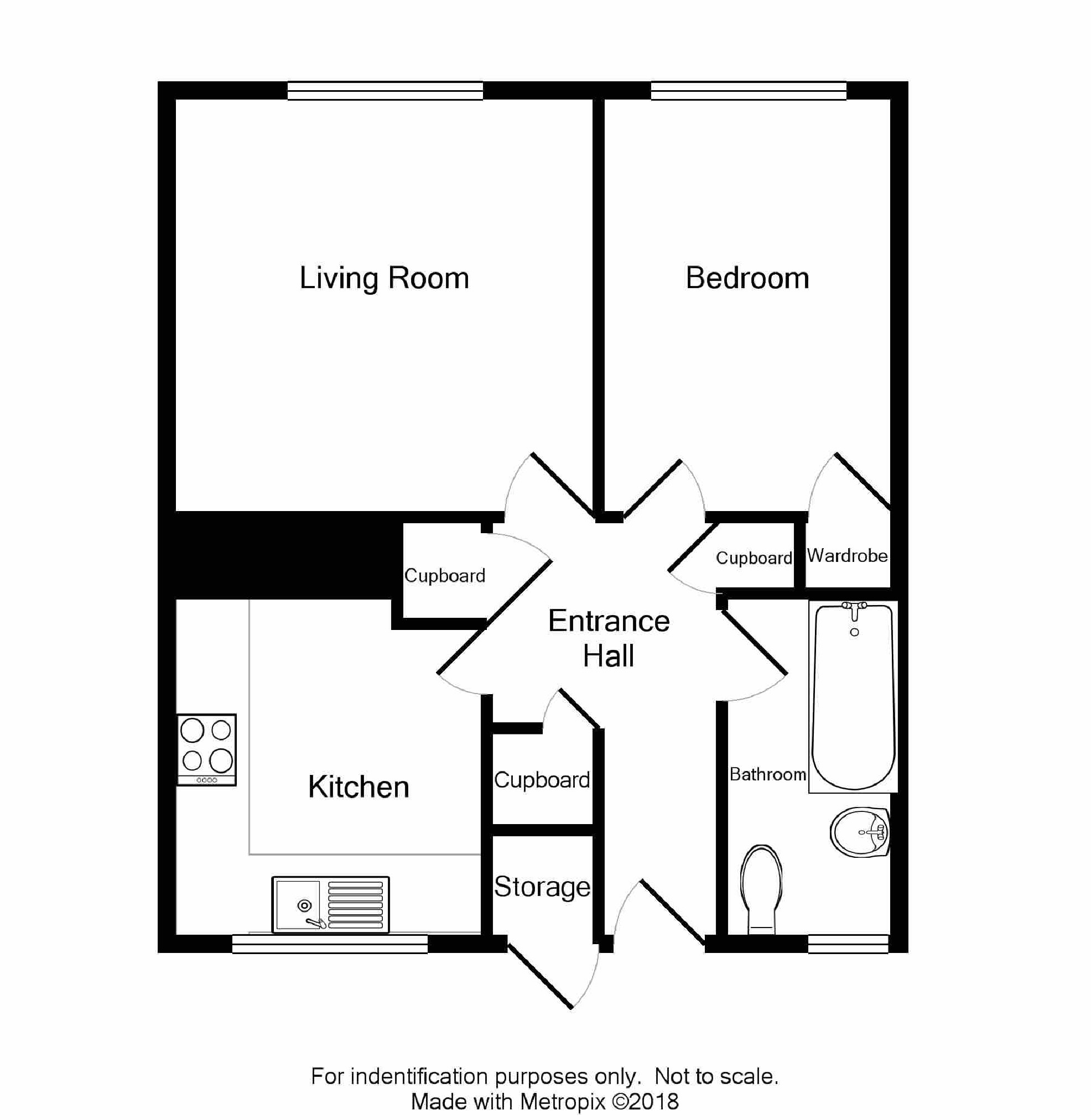 1 Bedrooms Flat for sale in Cecil Road, Hertford SG13