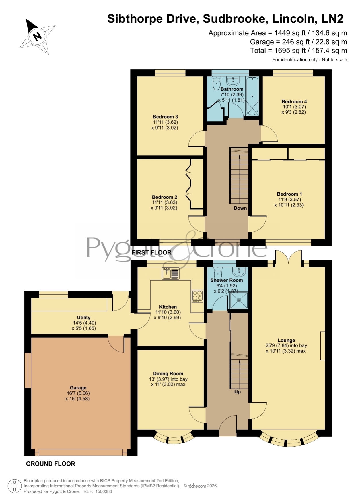 5, Sibthorpe Drive, Lincoln floorplan
