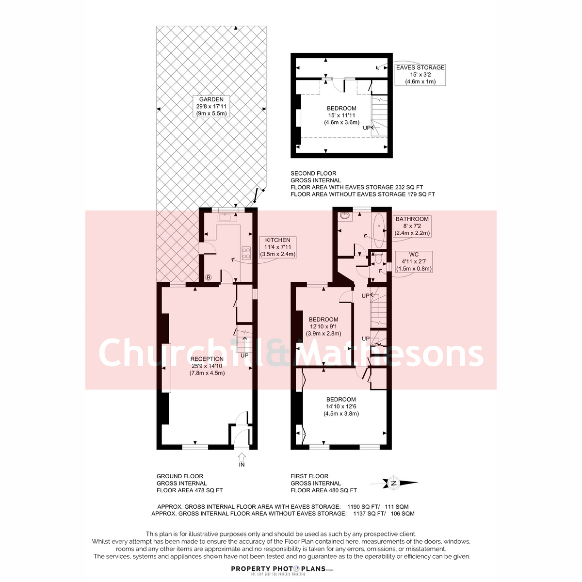 24, Wells House Road, London floorplan