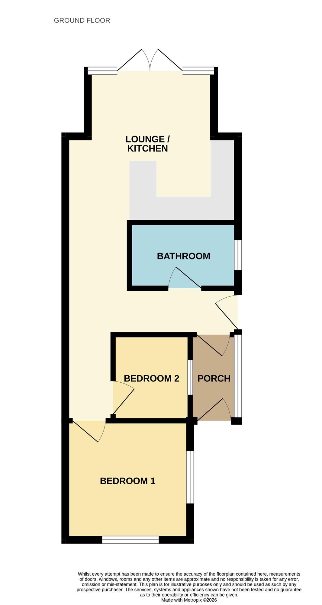 The Avenue, Clacton on Sea floorplan