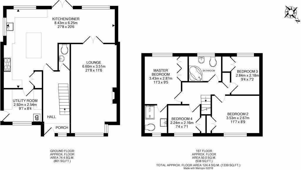 14, Withy Way, Dursley floorplan
