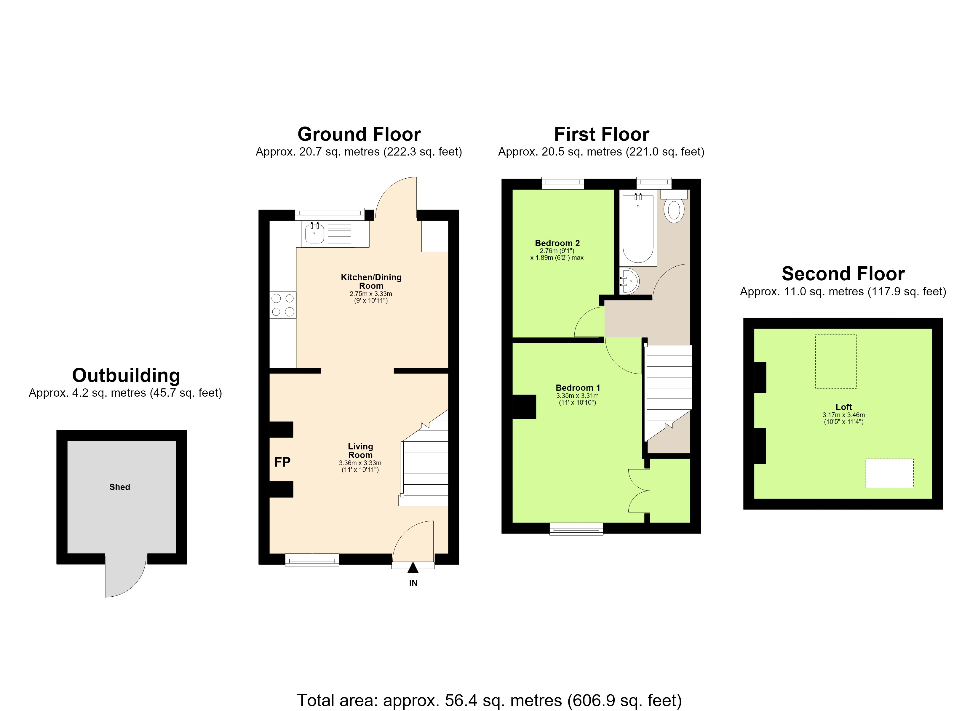24, Summerleys, Dunstable floorplan
