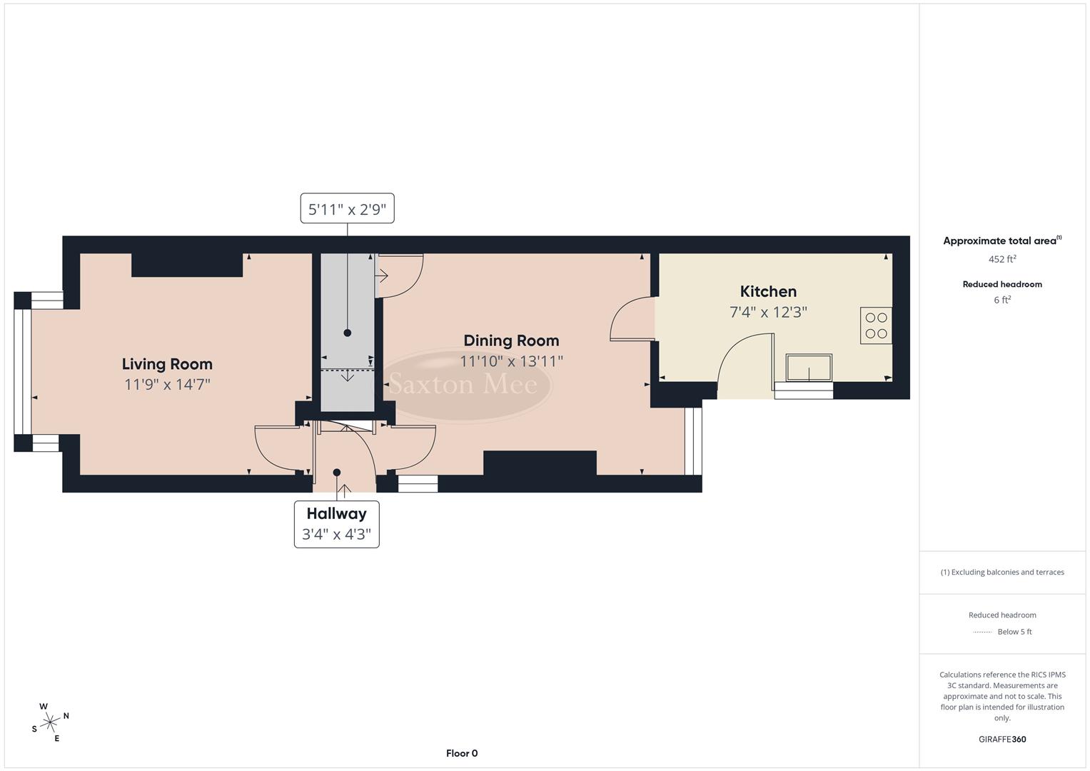 15, High Street, Chesterfield floorplan