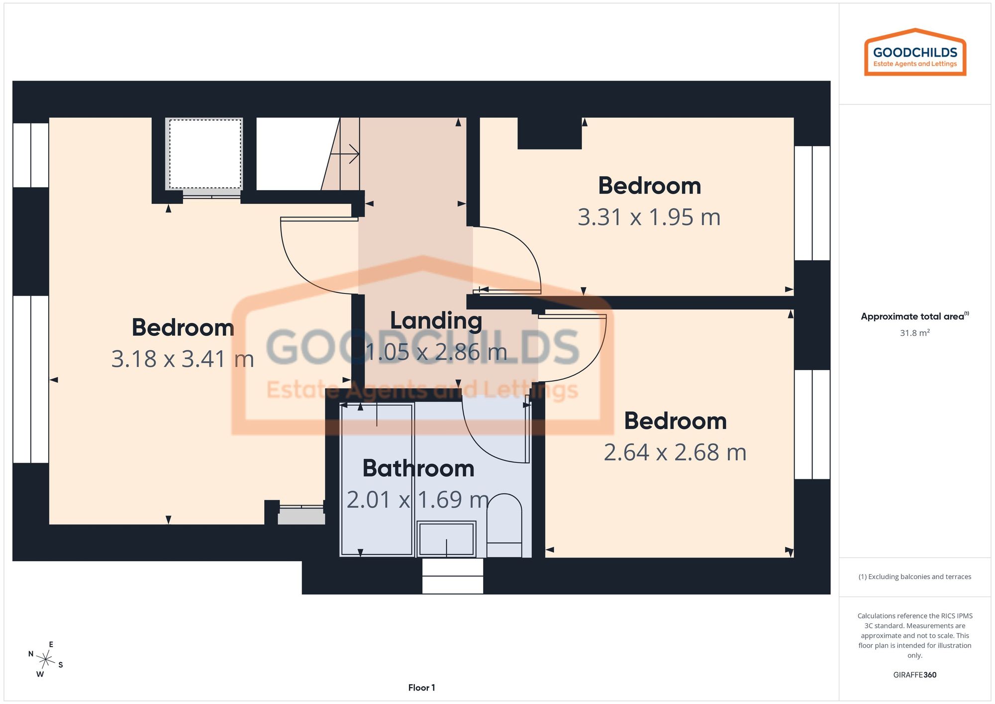 82 Coronation Road, Walsall floorplan