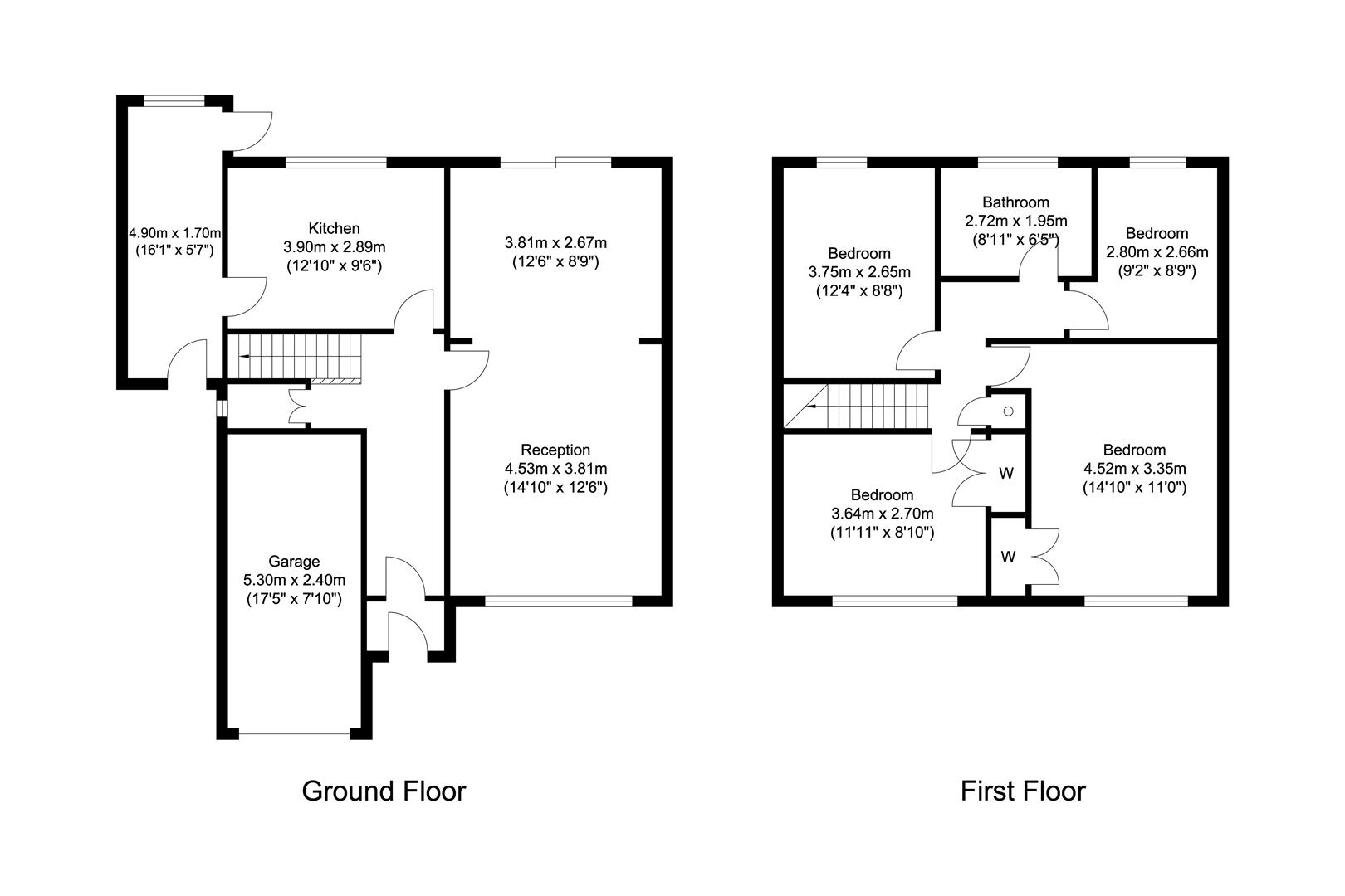 5, Graffam Grove, Stoke-On-Trent floorplan