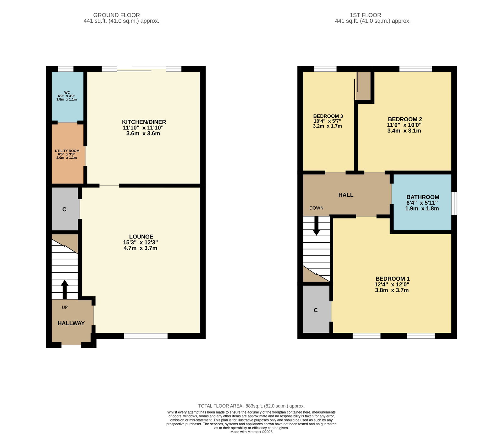 34, Lendrick Drive, Falkirk floorplan