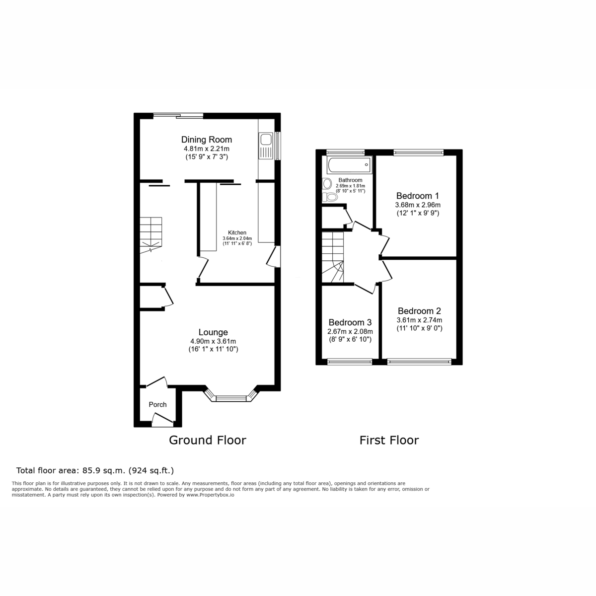 Fairham Road, Burton-on-Trent floorplan