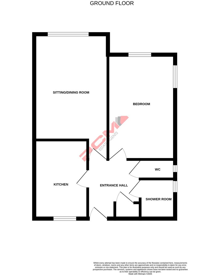 Flat 2, Shepherds Court, Shepherds Way, Hastings floorplan