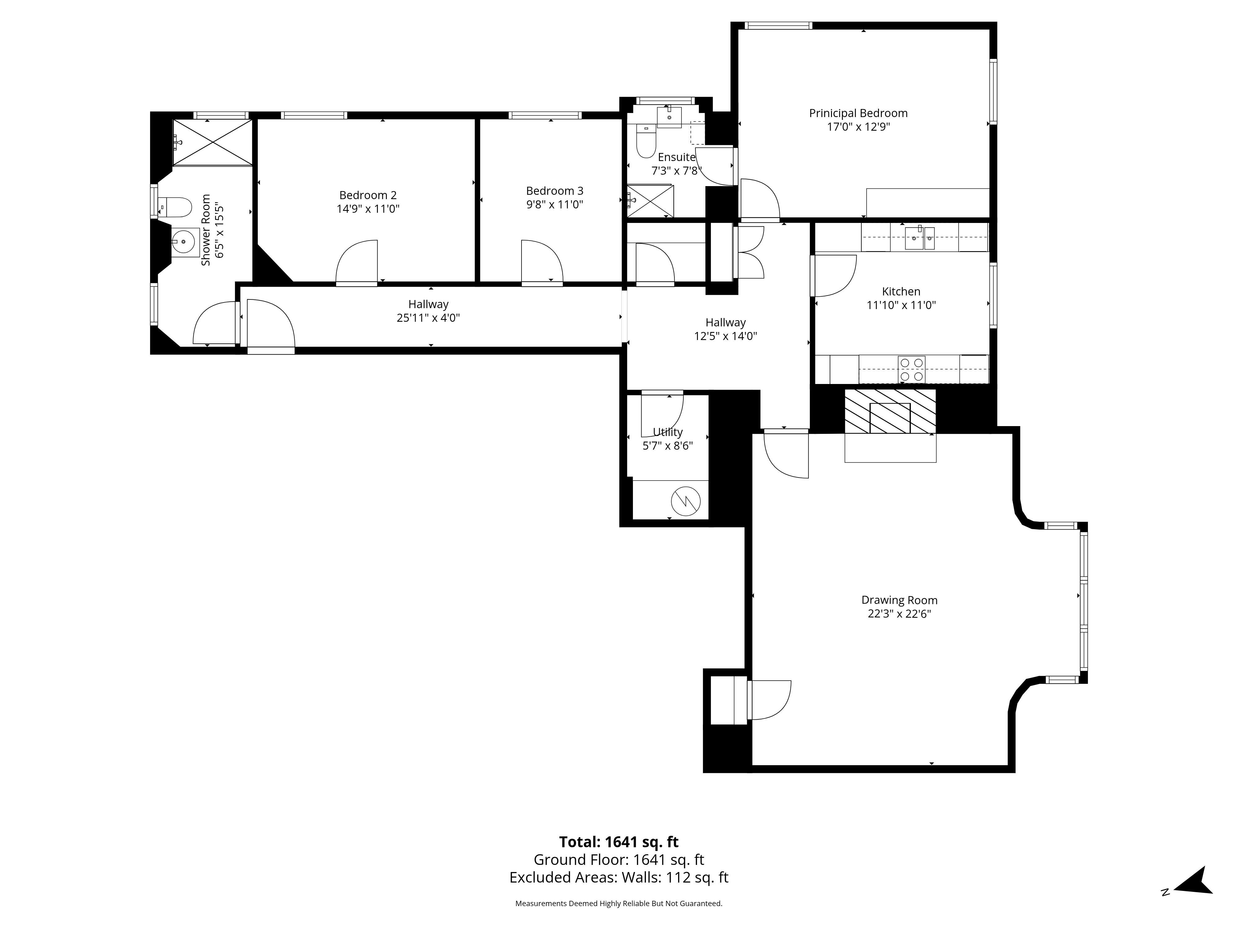 2, Ballagan House, Glasgow floorplan