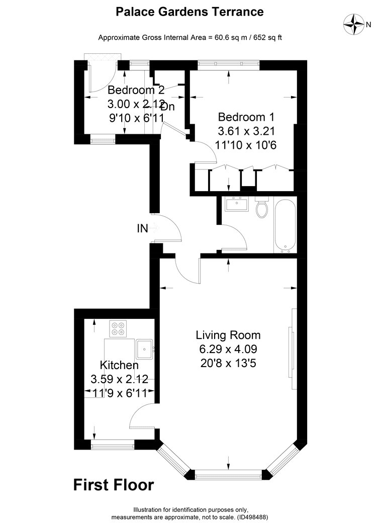 2 Bedrooms Flat to rent in Palace Gardens Terrace, Kensington, London W8