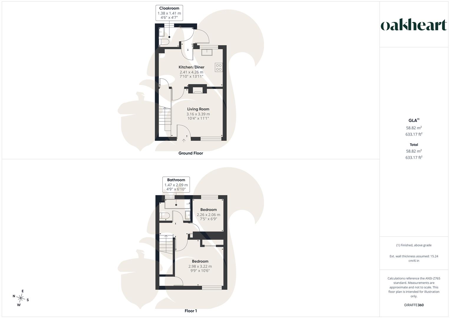 2 The Maltings, Mill Lane, Halstead floorplan