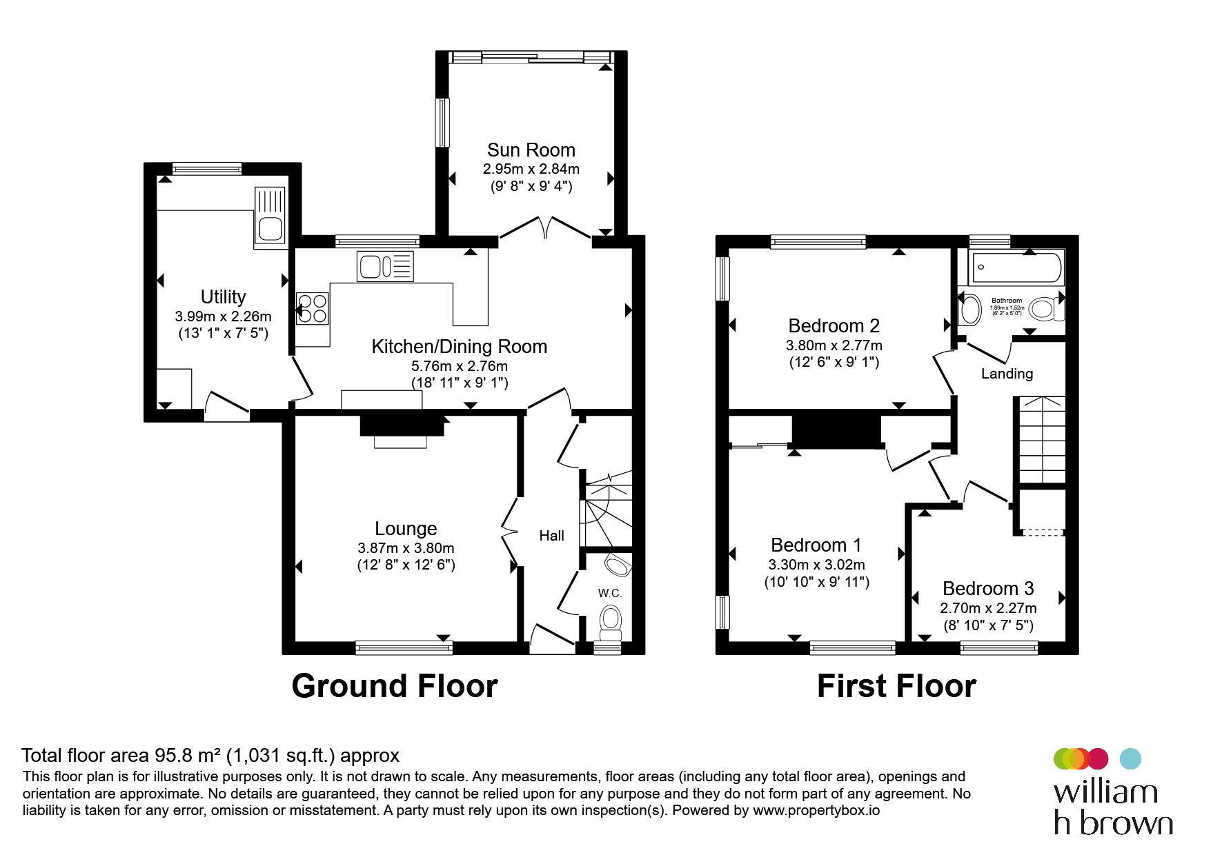 72, Moors Ley, Stevenage floorplan