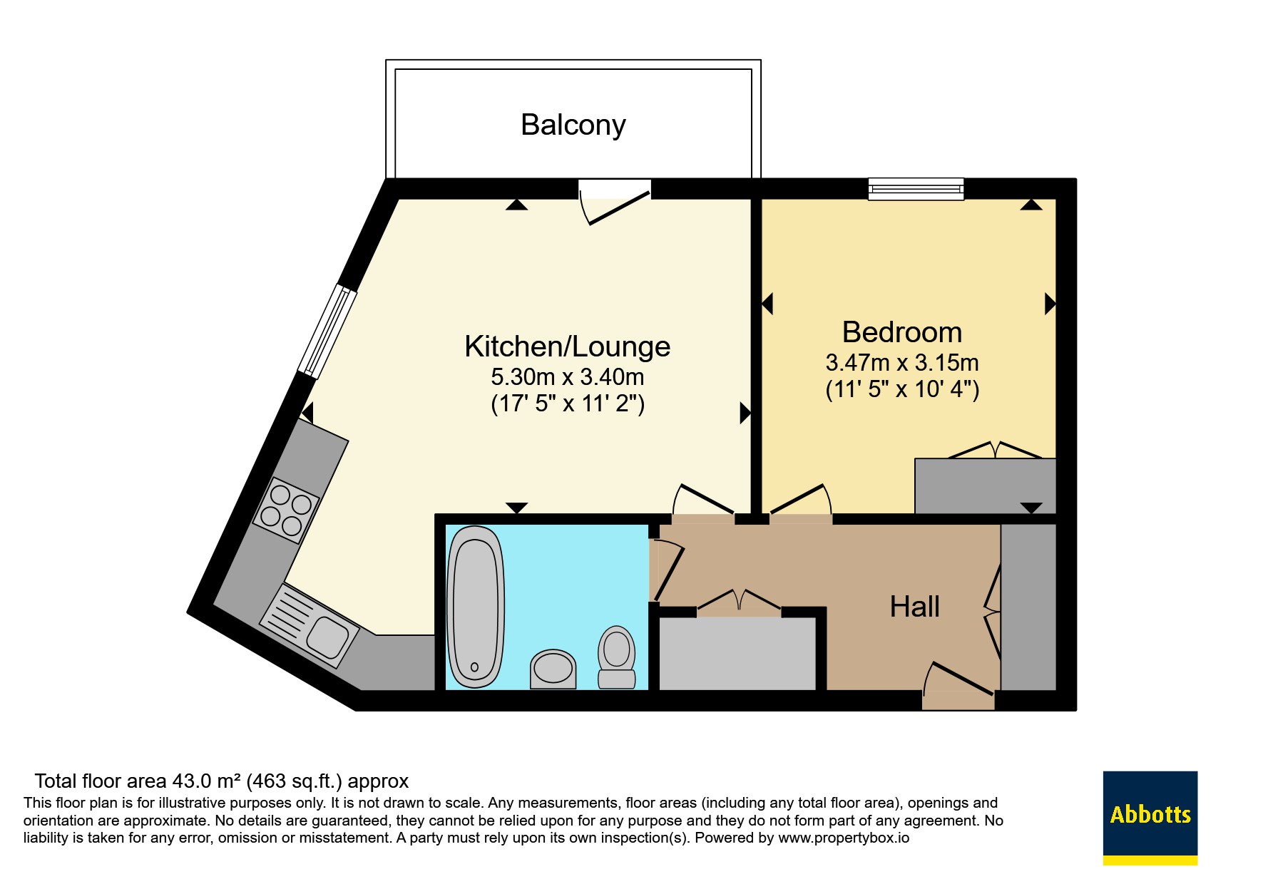 18 Eccles Court,, Burgess Springs, Essex floorplan