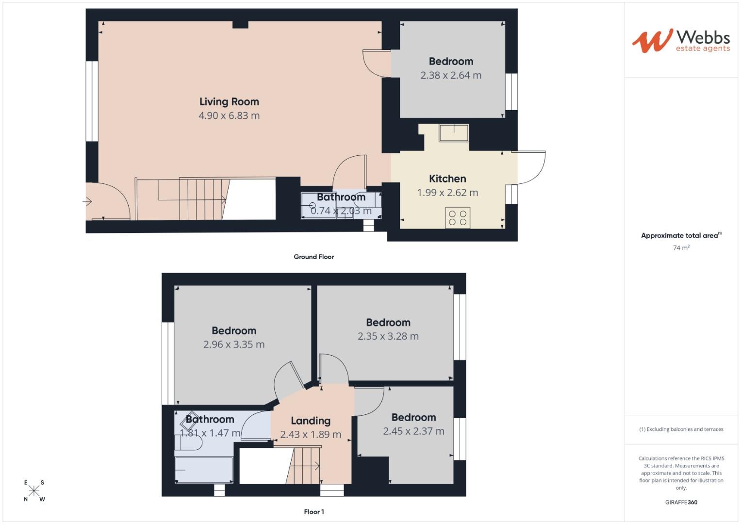 6, Broadway, Cannock floorplan
