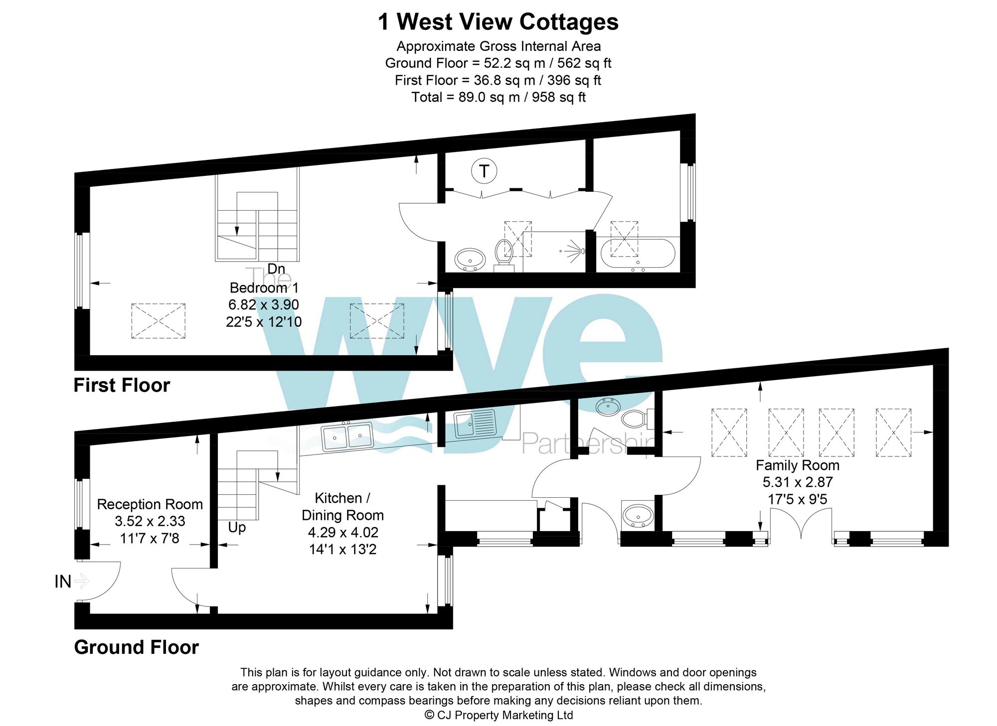 1 West View Cottages Queen Street, High Wycombe floorplan