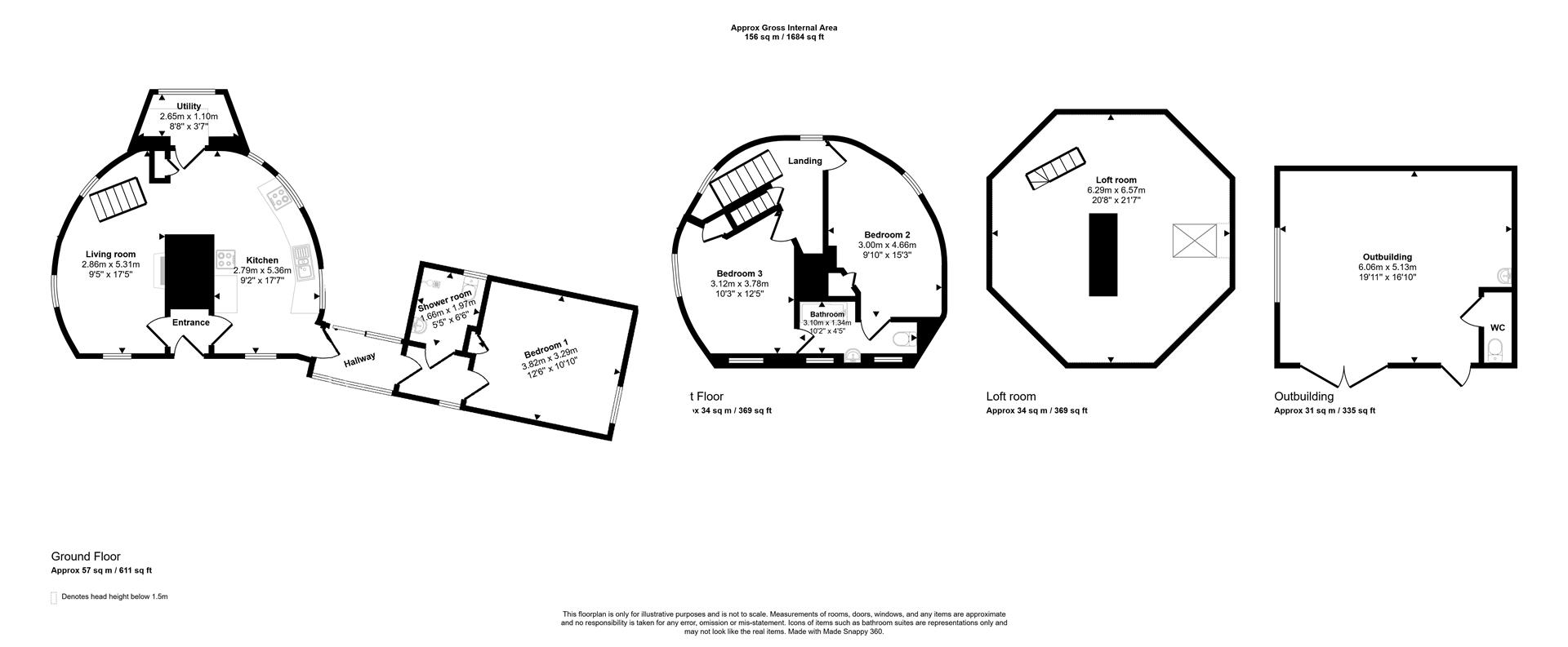 Llwyngwair Lodge, A487 Newport To Temple Bar Junction B4582, Newport floorplan