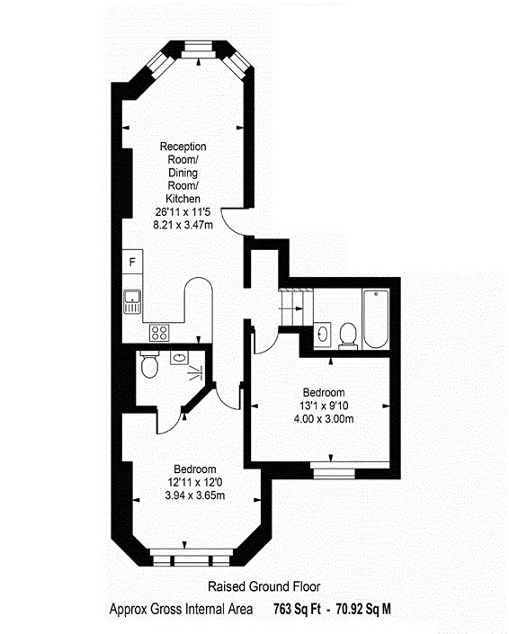 2 Bedrooms Flat for sale in Fellows Road, Belsize Park, London NW3