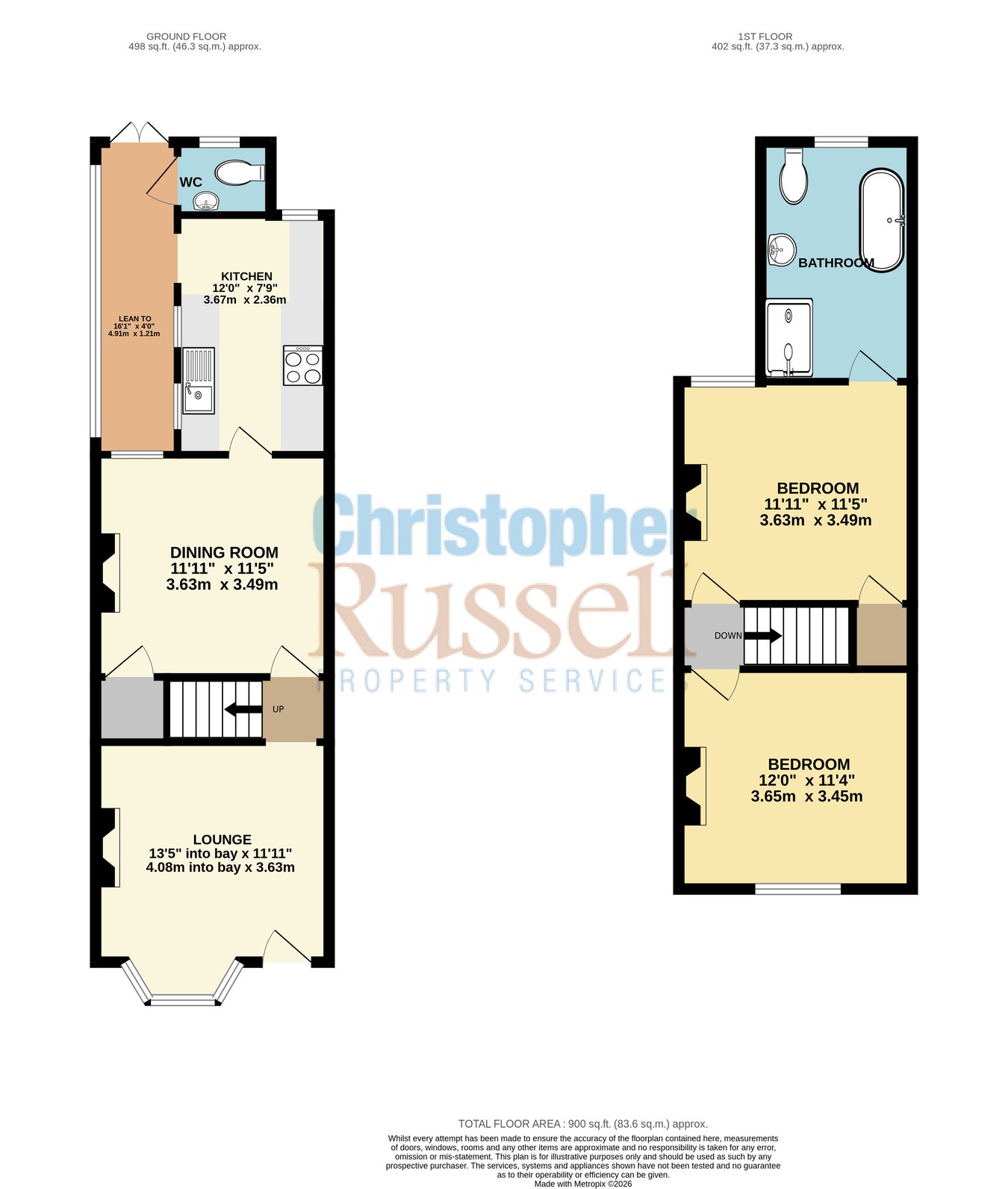 16, Orchard Road, Welling floorplan