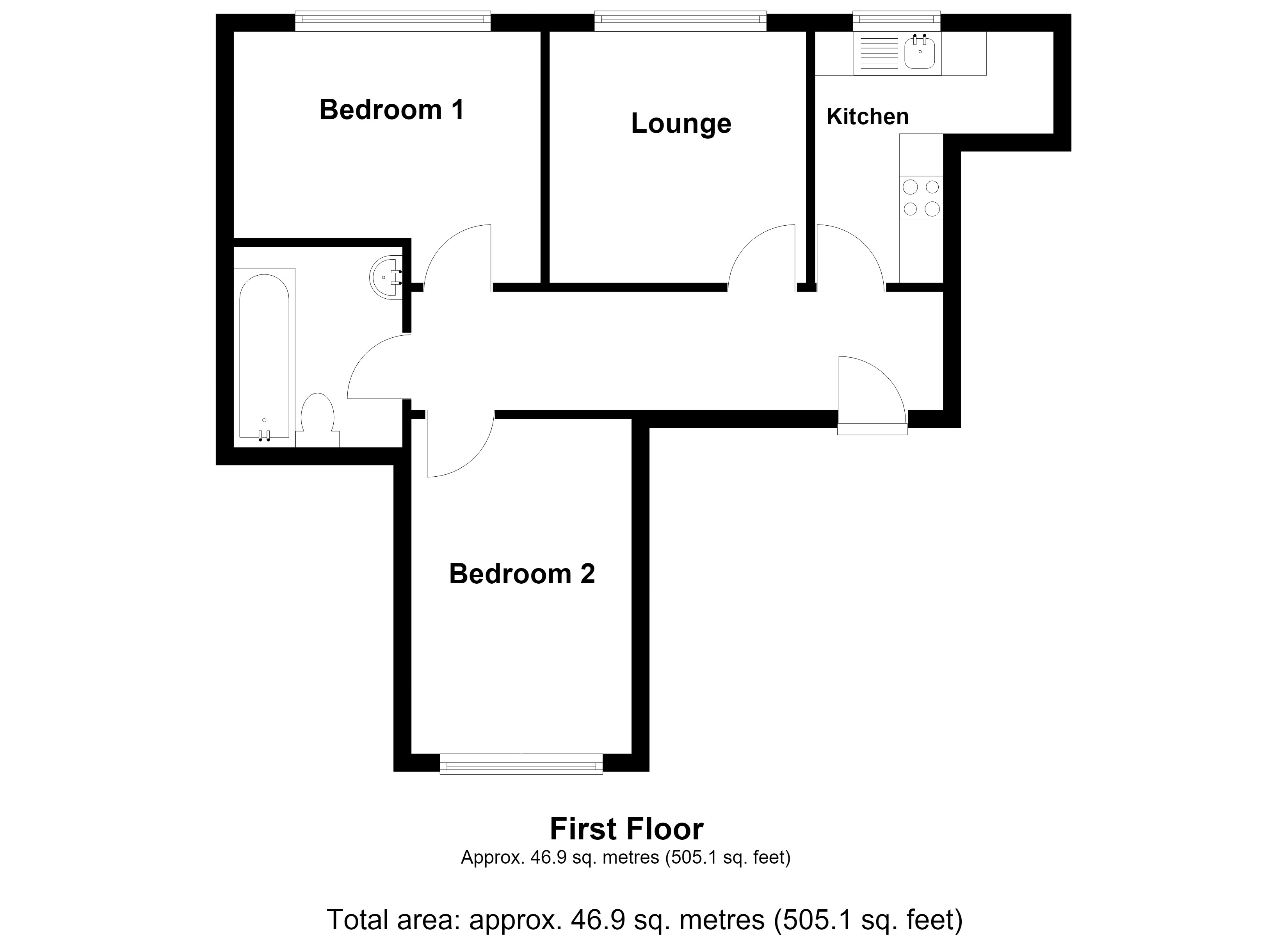 Flat 5, 9, Avonfield Avenue, Bradford floorplan