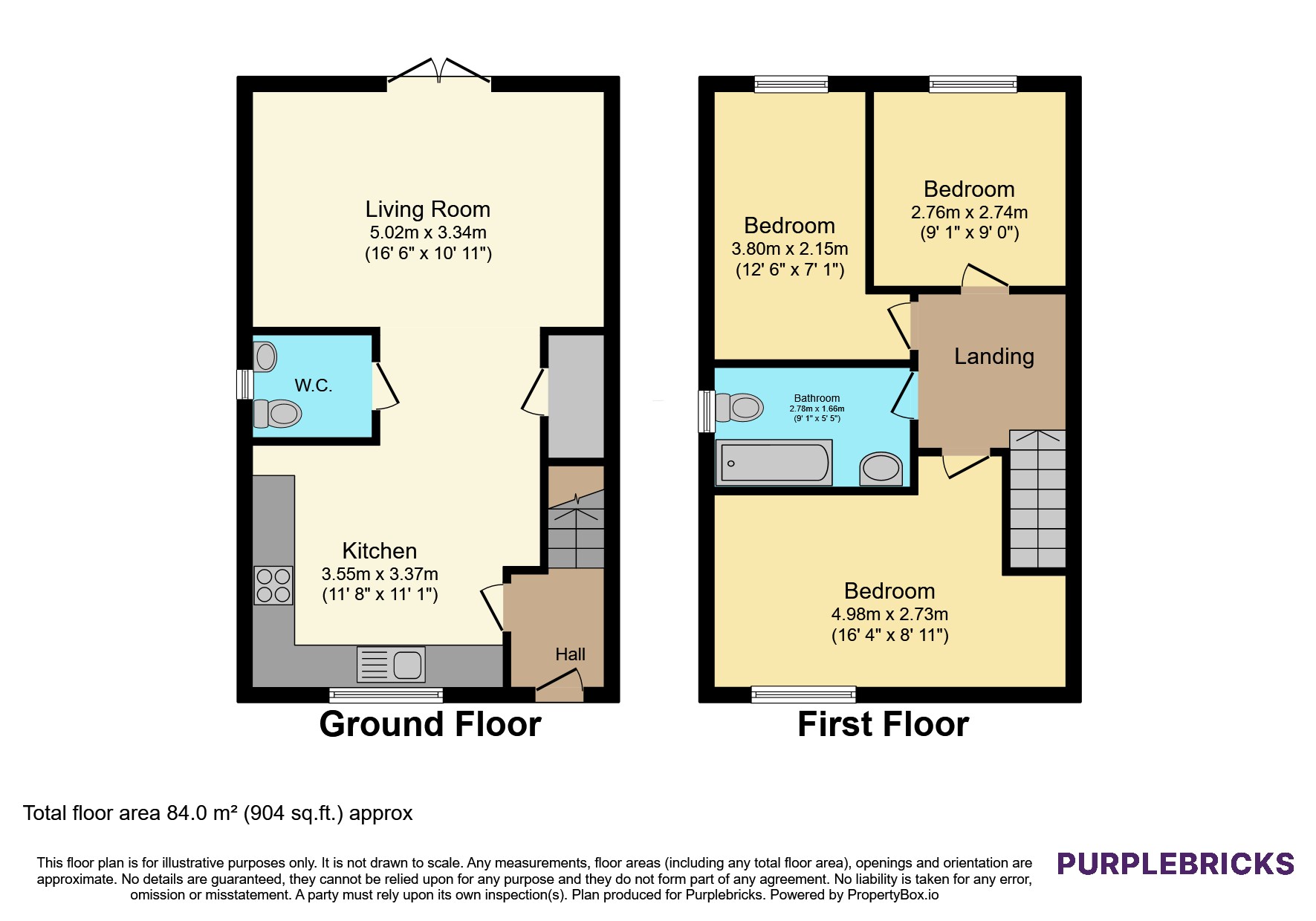 4, Hall Green Drive, Coventry floorplan