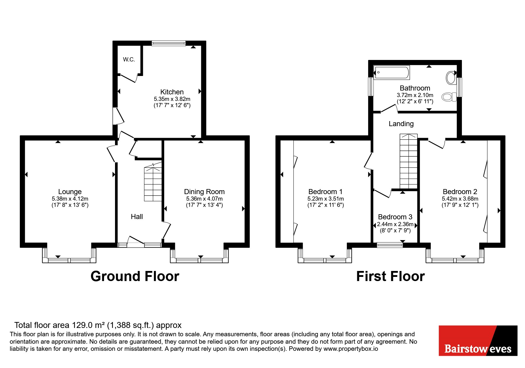 48, Hill Top, Atherstone floorplan
