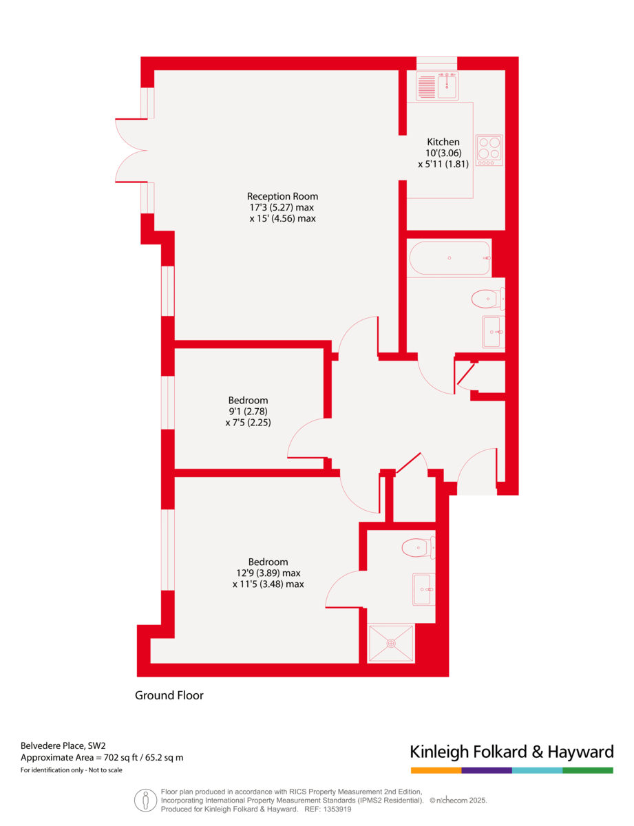 Belvedere Place, Brixton, SW2 floorplan