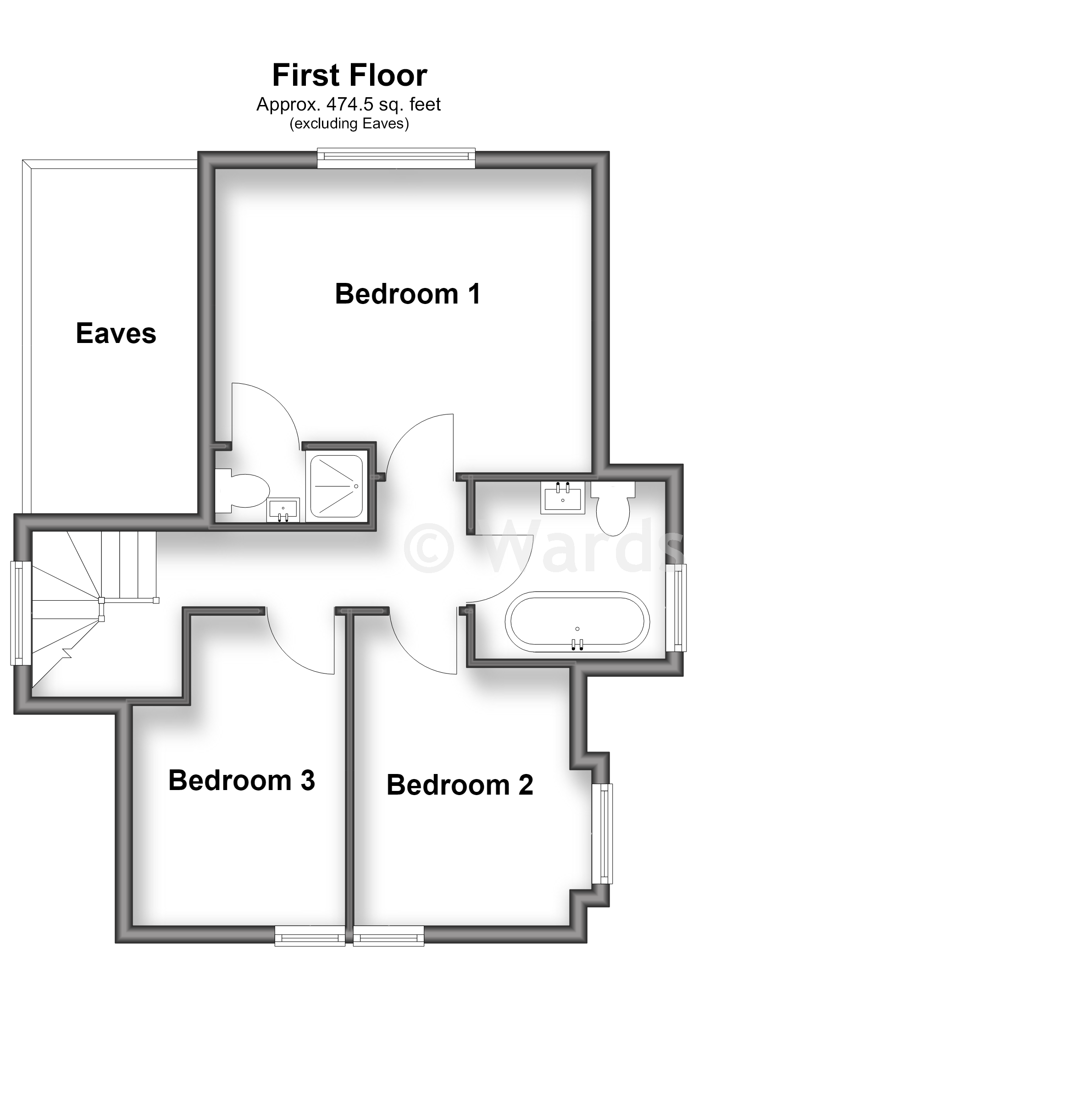 63, Cliff Gardens, Sheerness floorplan