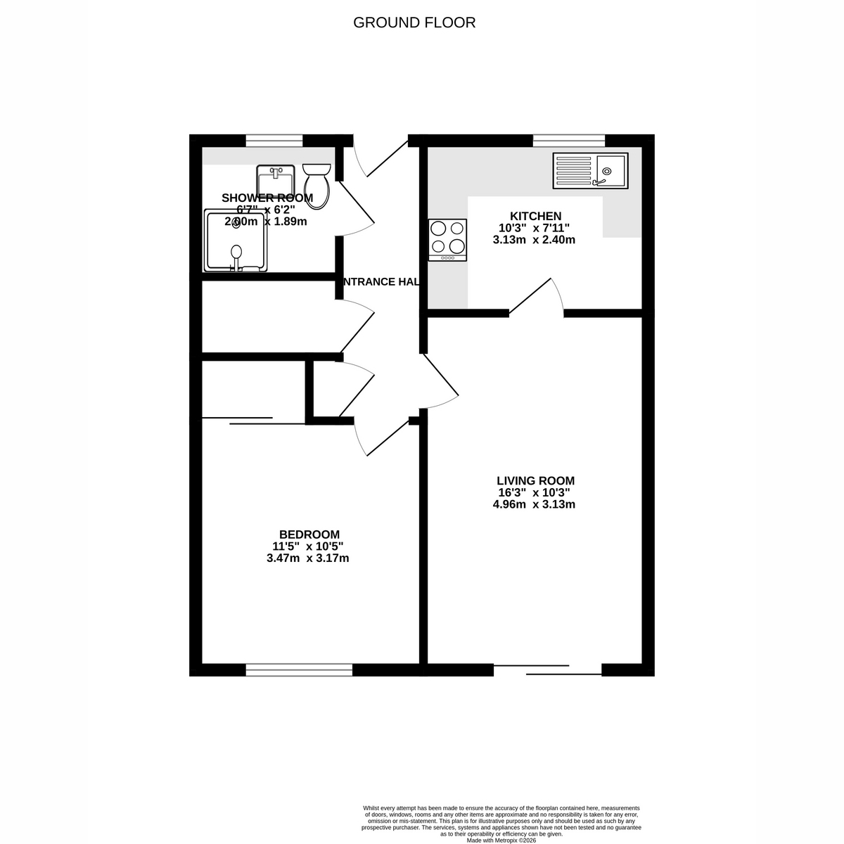 9, Woodlands Court, Inverness floorplan