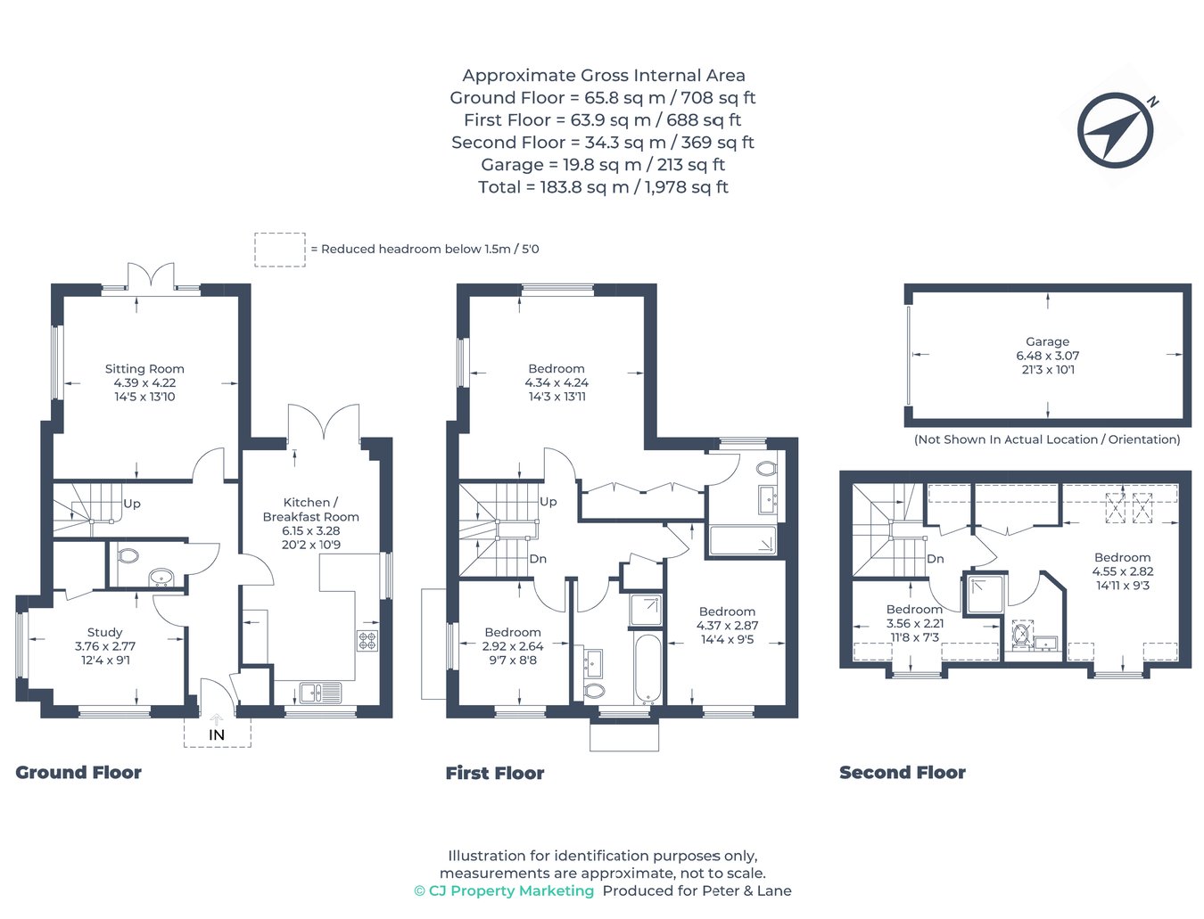 59, Ailwyn Road, St Neots floorplan
