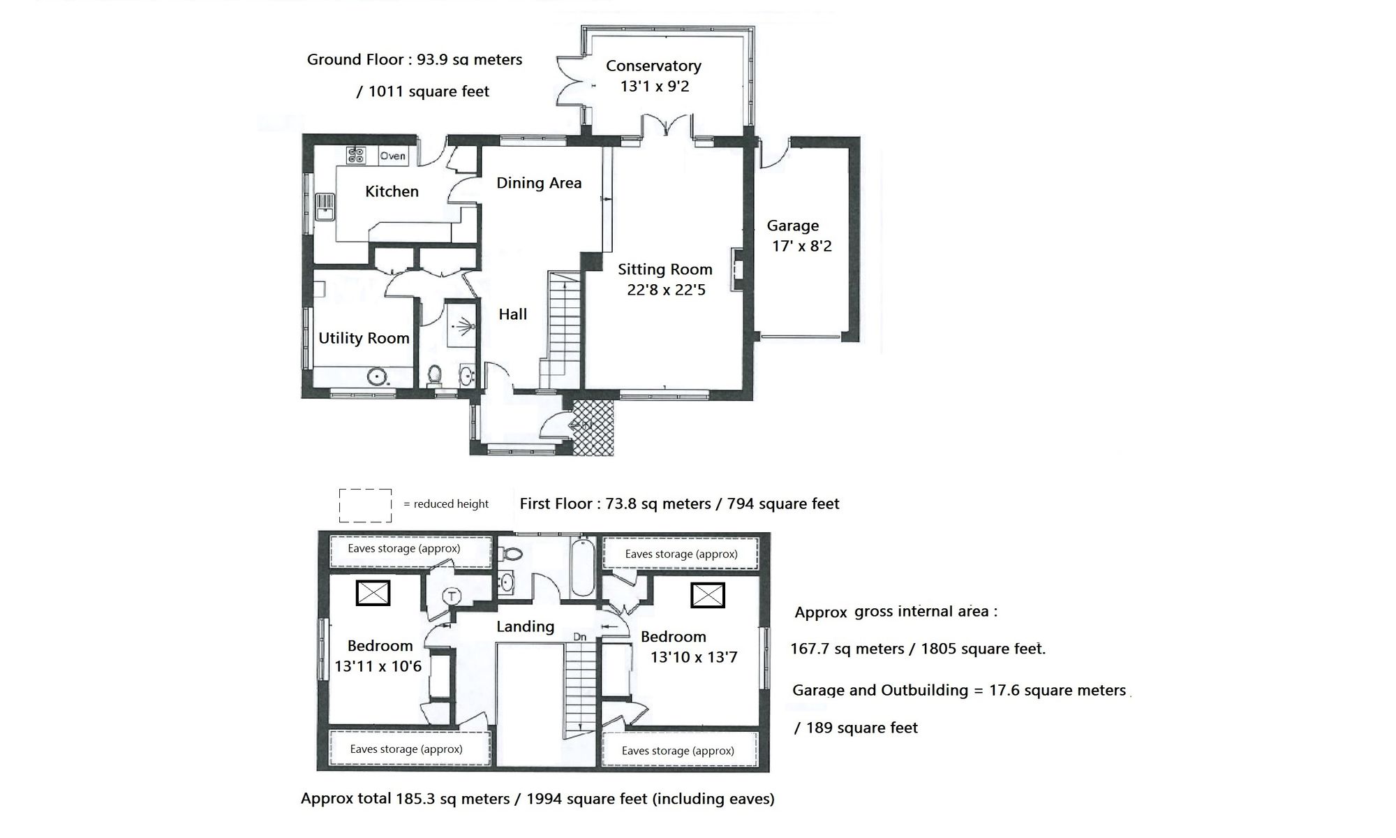 78 Front Road, Ashford floorplan