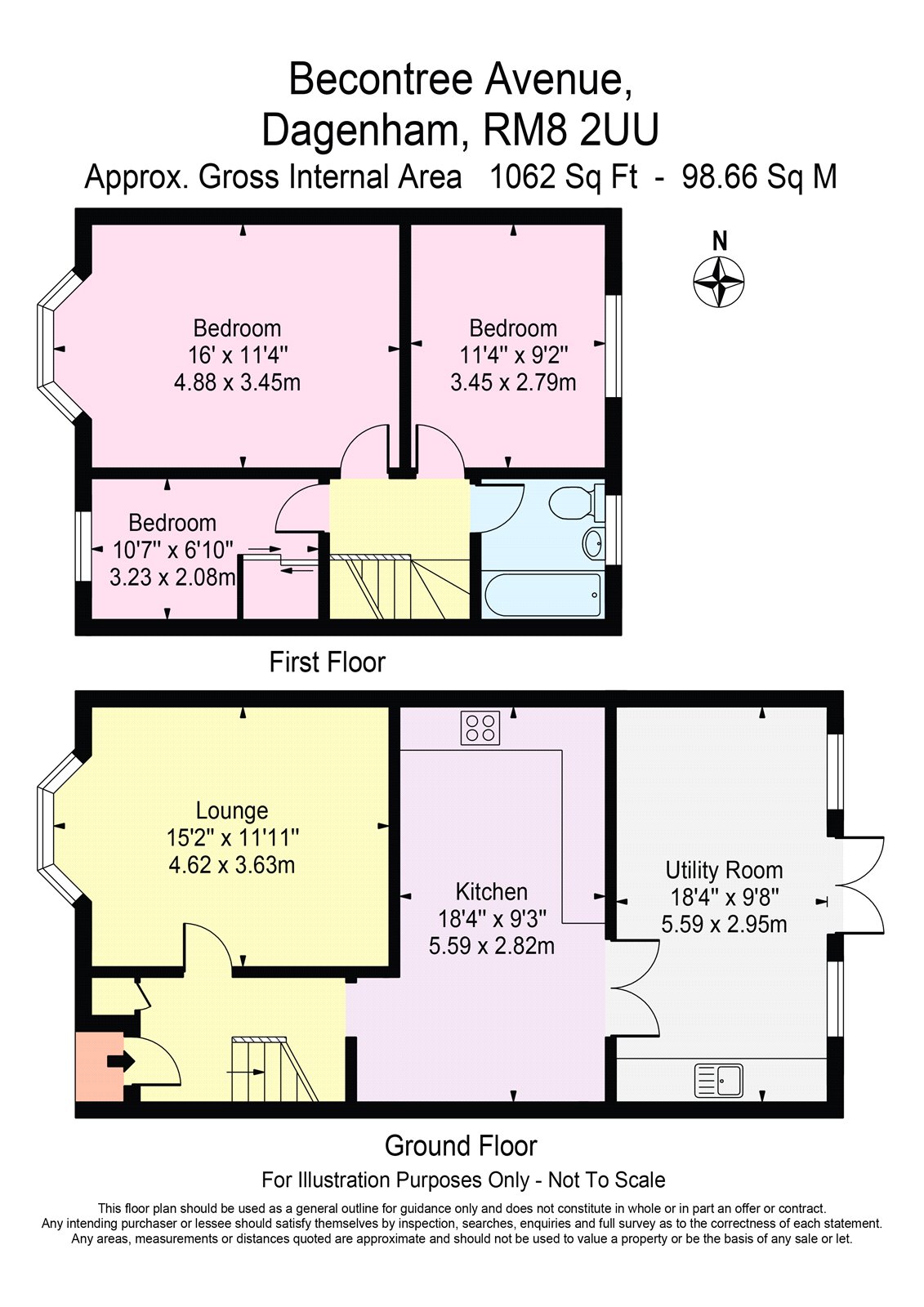 Becontree Avenue, Dagenham RM8, 3 bedroom terraced house for sale
