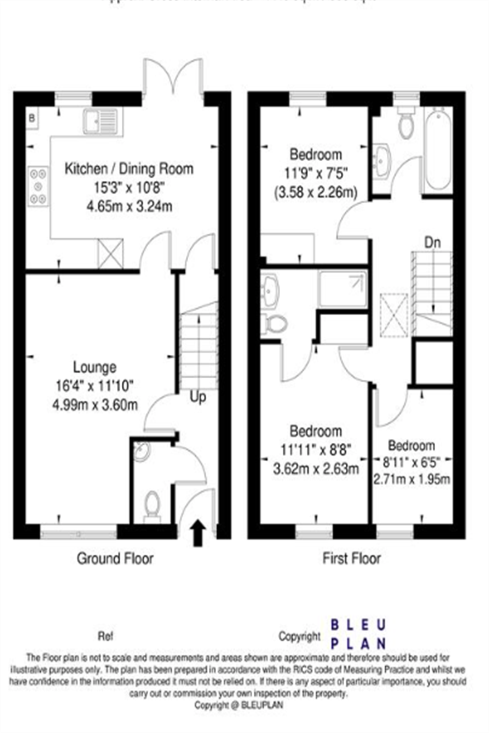 5, Marbled White Place, Worksop floorplan