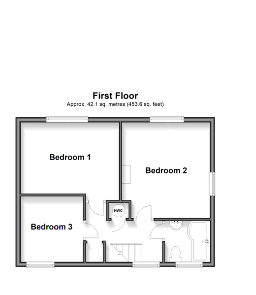 Vicarage Hill Petham, Canterbury floorplan