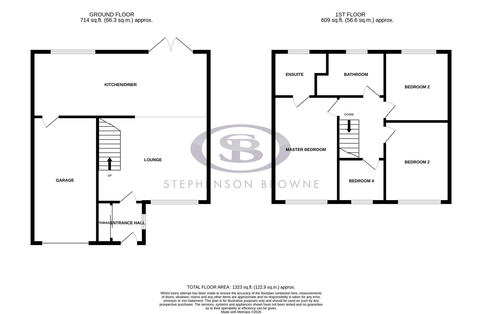 32,,, Avon Drive, Congleton floorplan