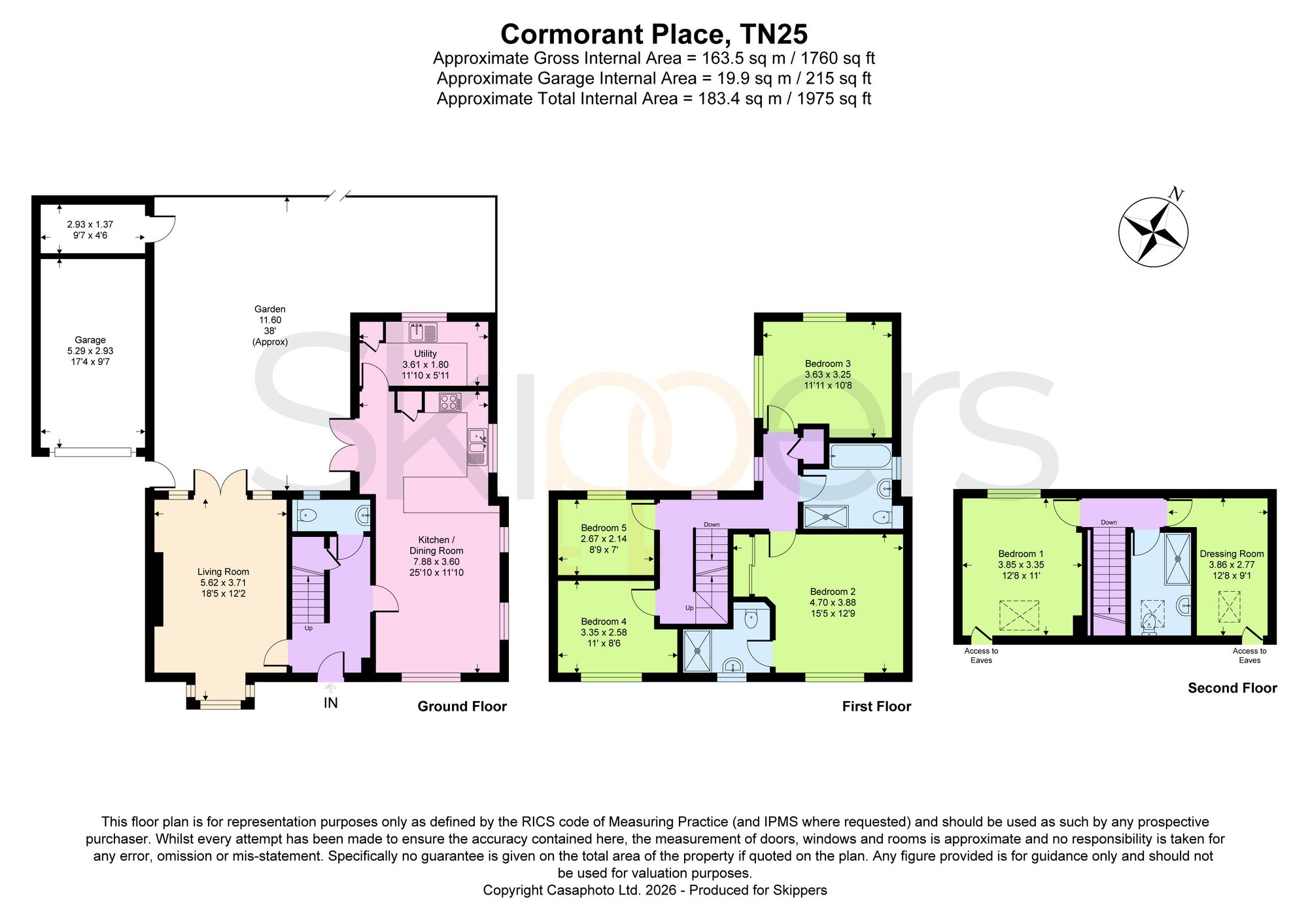 8 Cormorant Place, Ashford floorplan