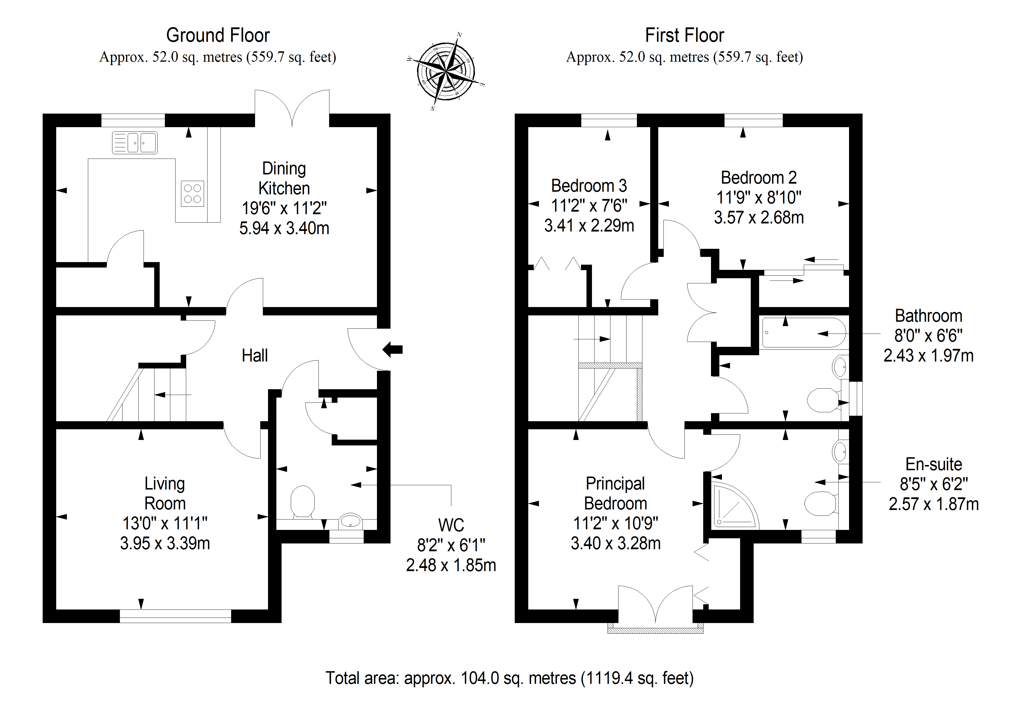 10, Craigengar Gate, West Linton floorplan