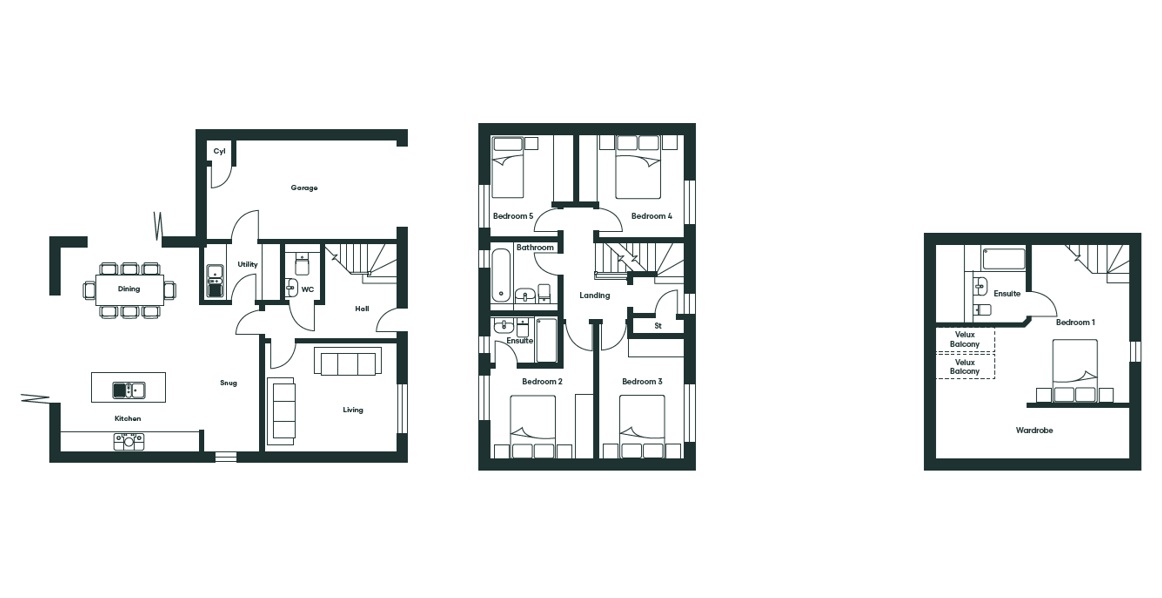 Plot 6, The Old Farmstead, Old Main Road, Nottingham floorplan