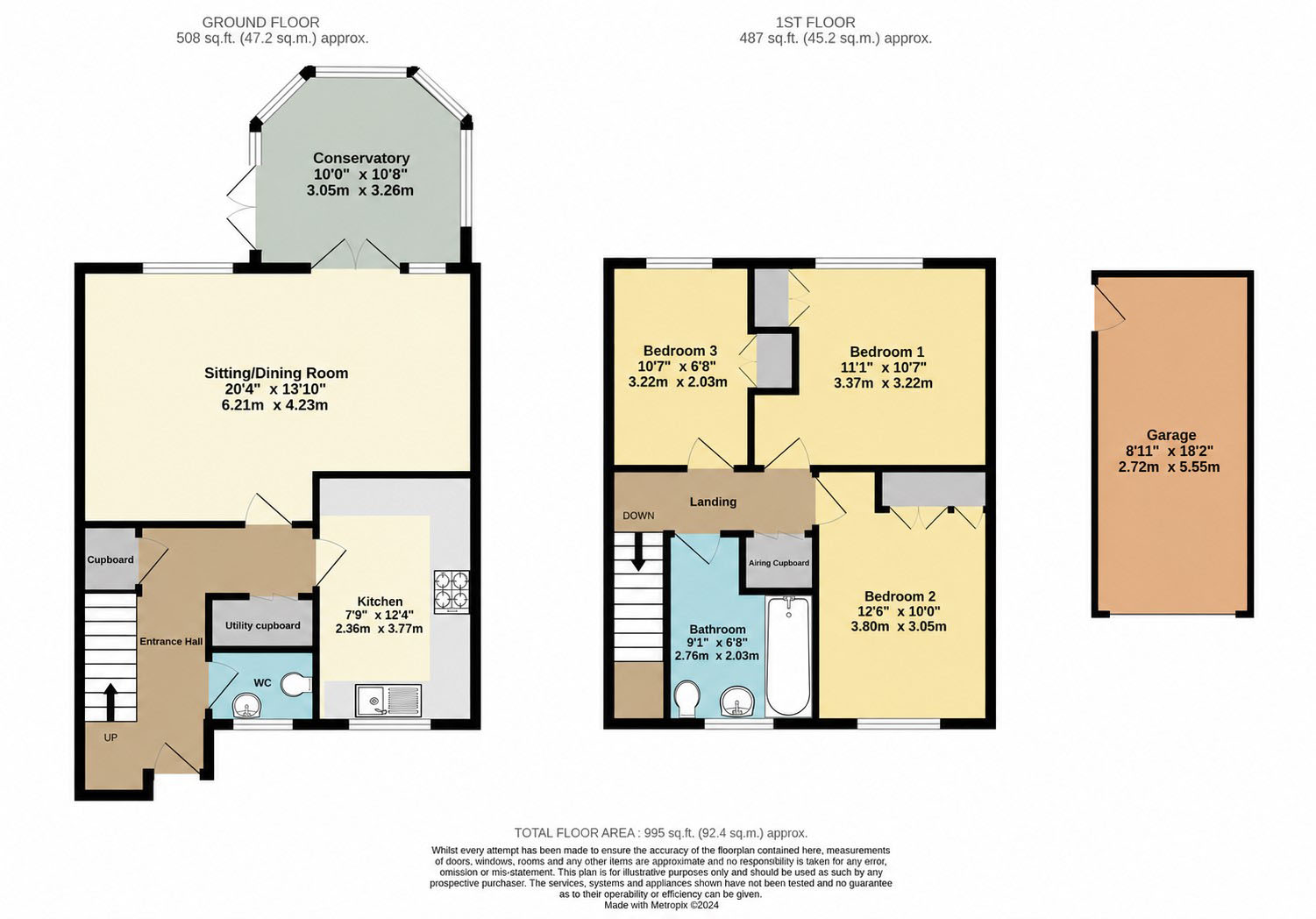 8, Yerville Gardens, Lymington floorplan