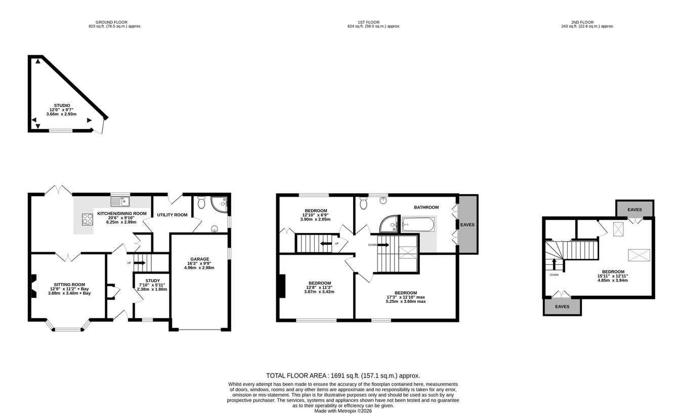72, Greenhill Way, Surrey floorplan
