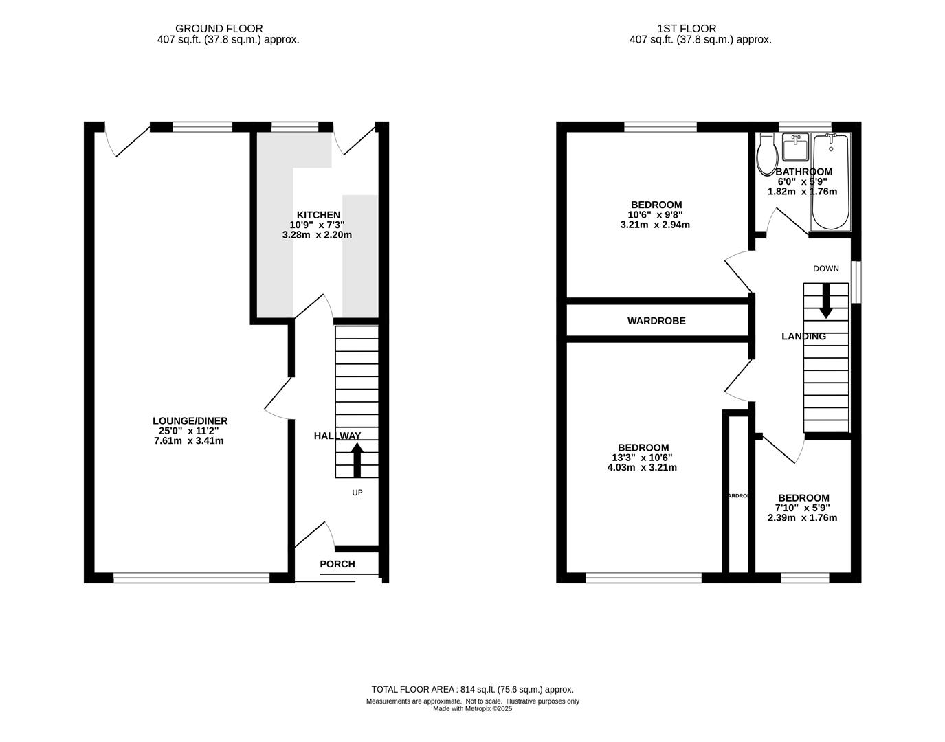 19, Tern Way, Brentwood floorplan