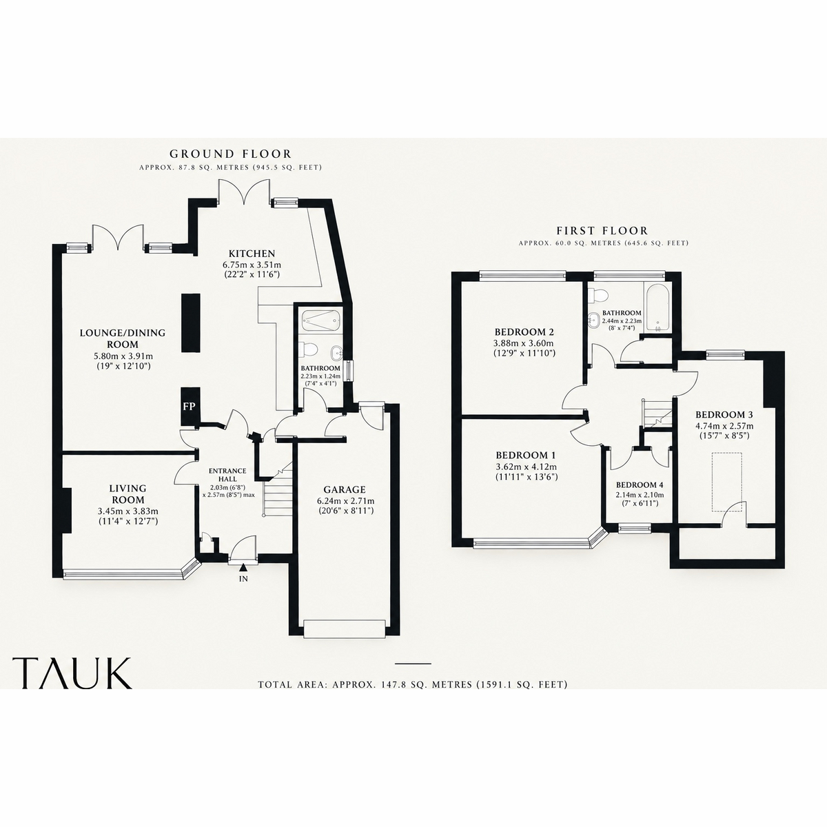 11, St. Annes Crescent, Grasscroft floorplan