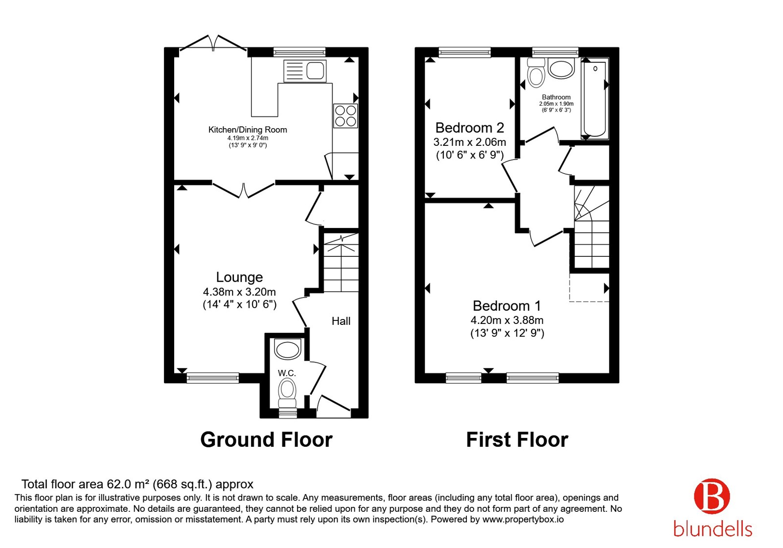 7, Linby Drive, South Yorkshire floorplan