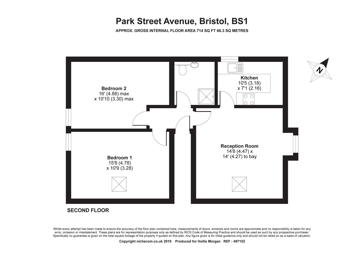 2 Bedrooms Flat for sale in Park Street Avenue, Bristol BS1