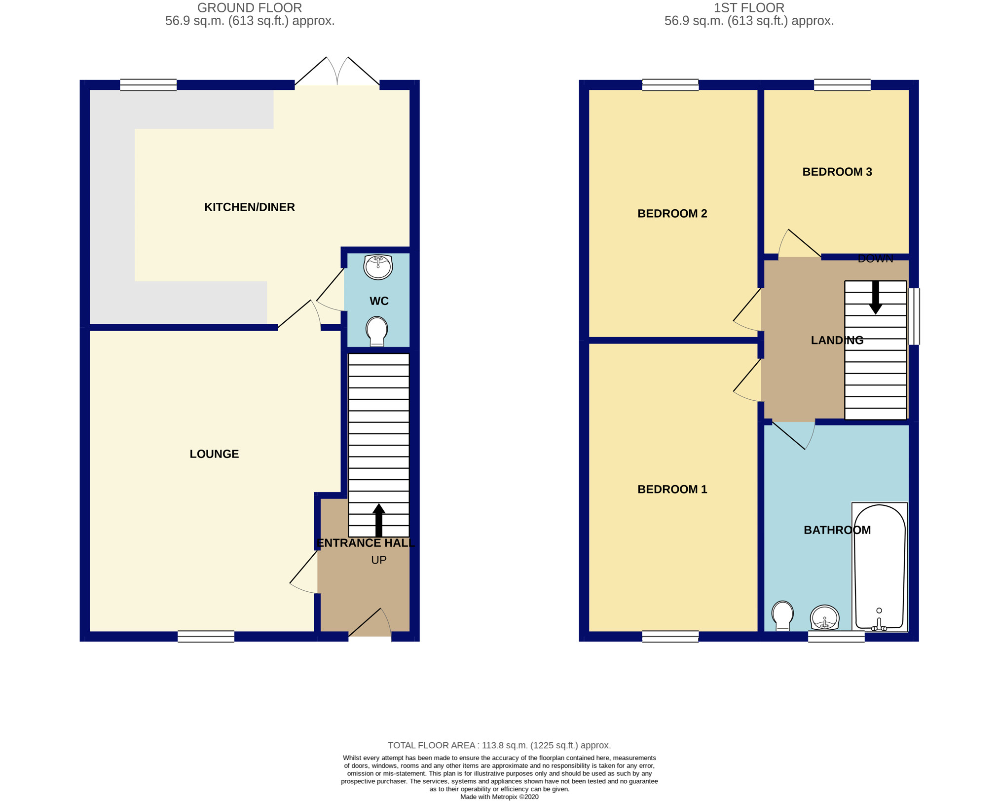 3 bed end terrace house for sale in Granary Close, Milton Green