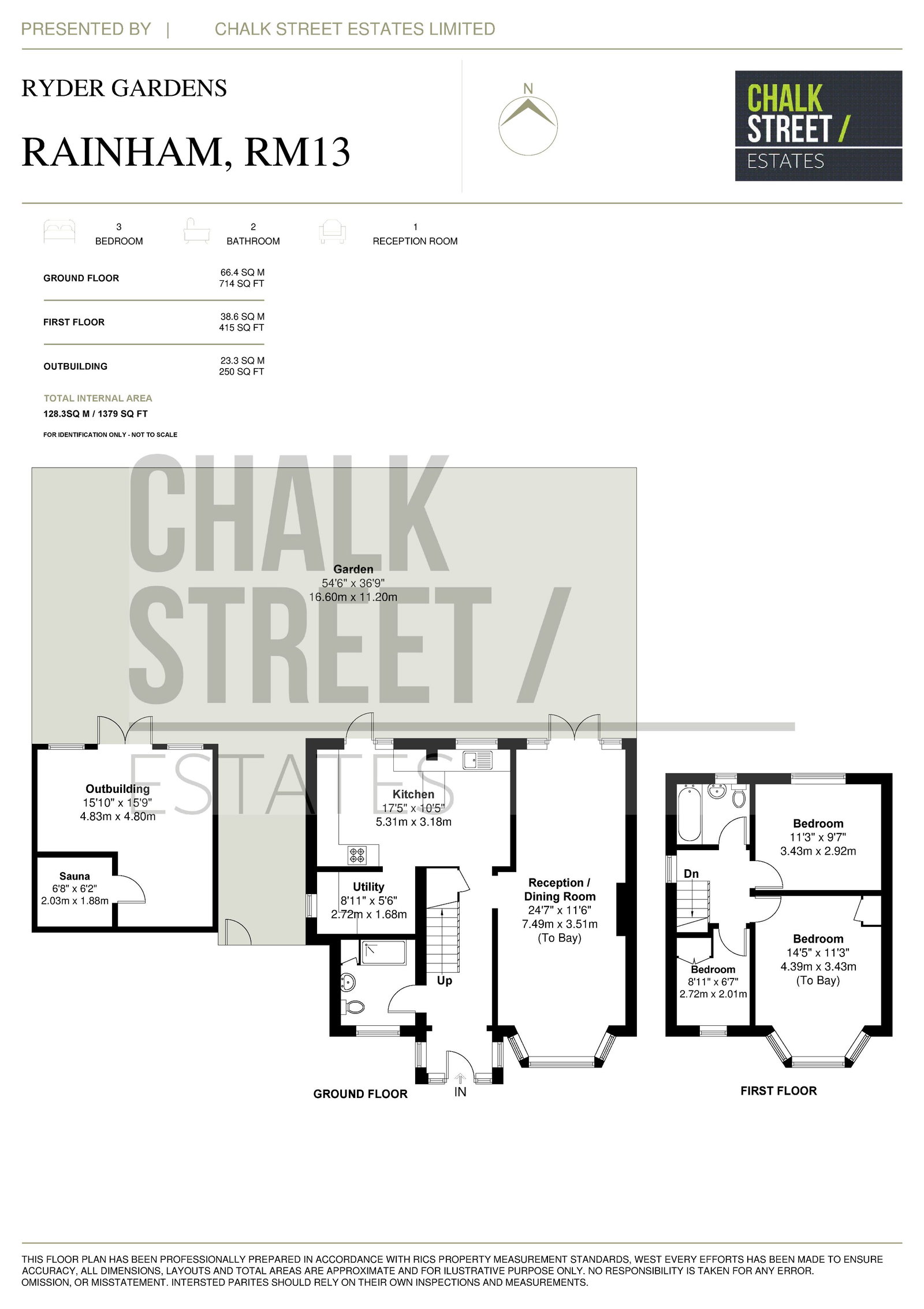 48, Ryder Gardens, Rainham floorplan