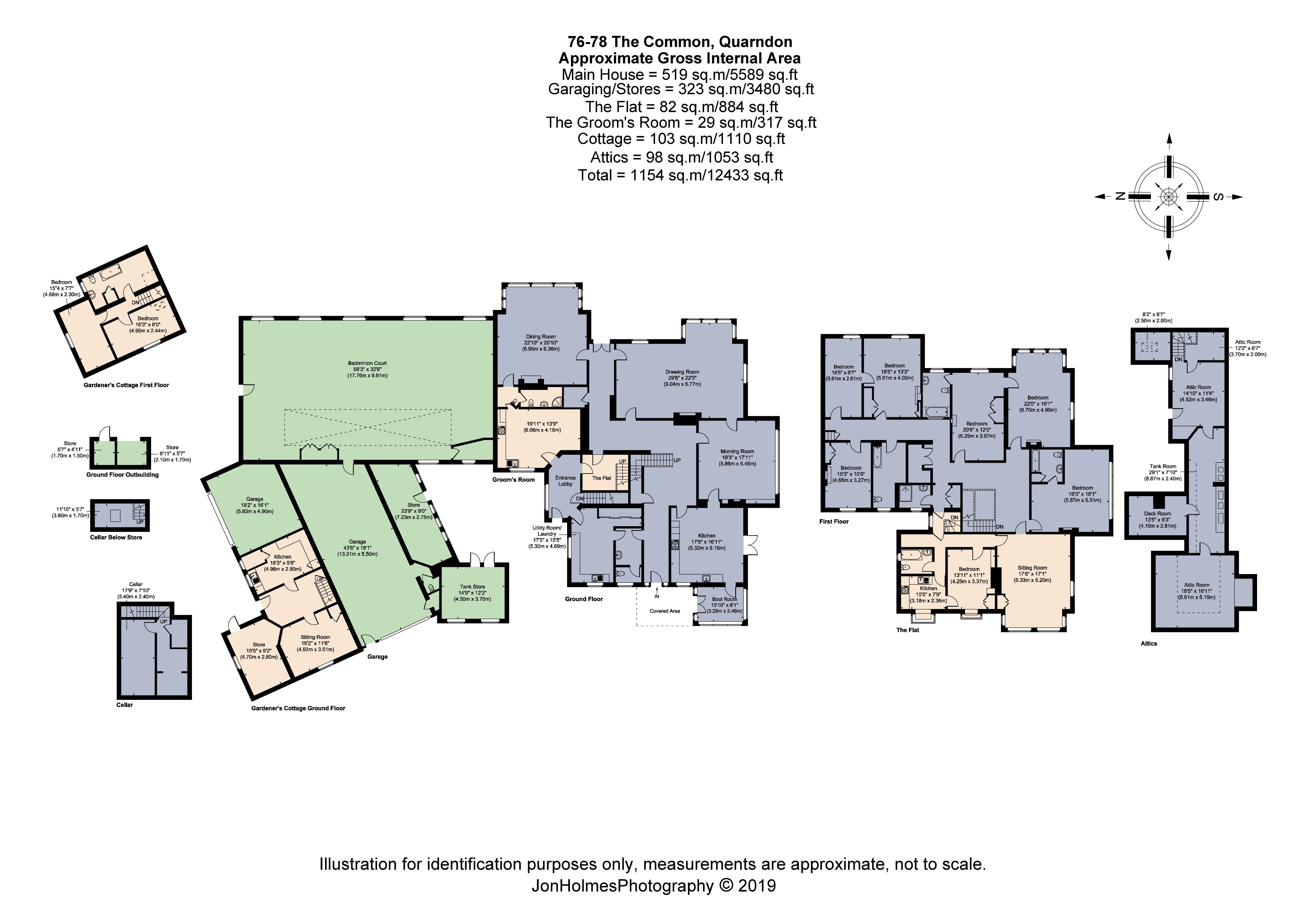 6 Bedrooms Detached house for sale in Quarndon, Derby, Derbyshire DE22