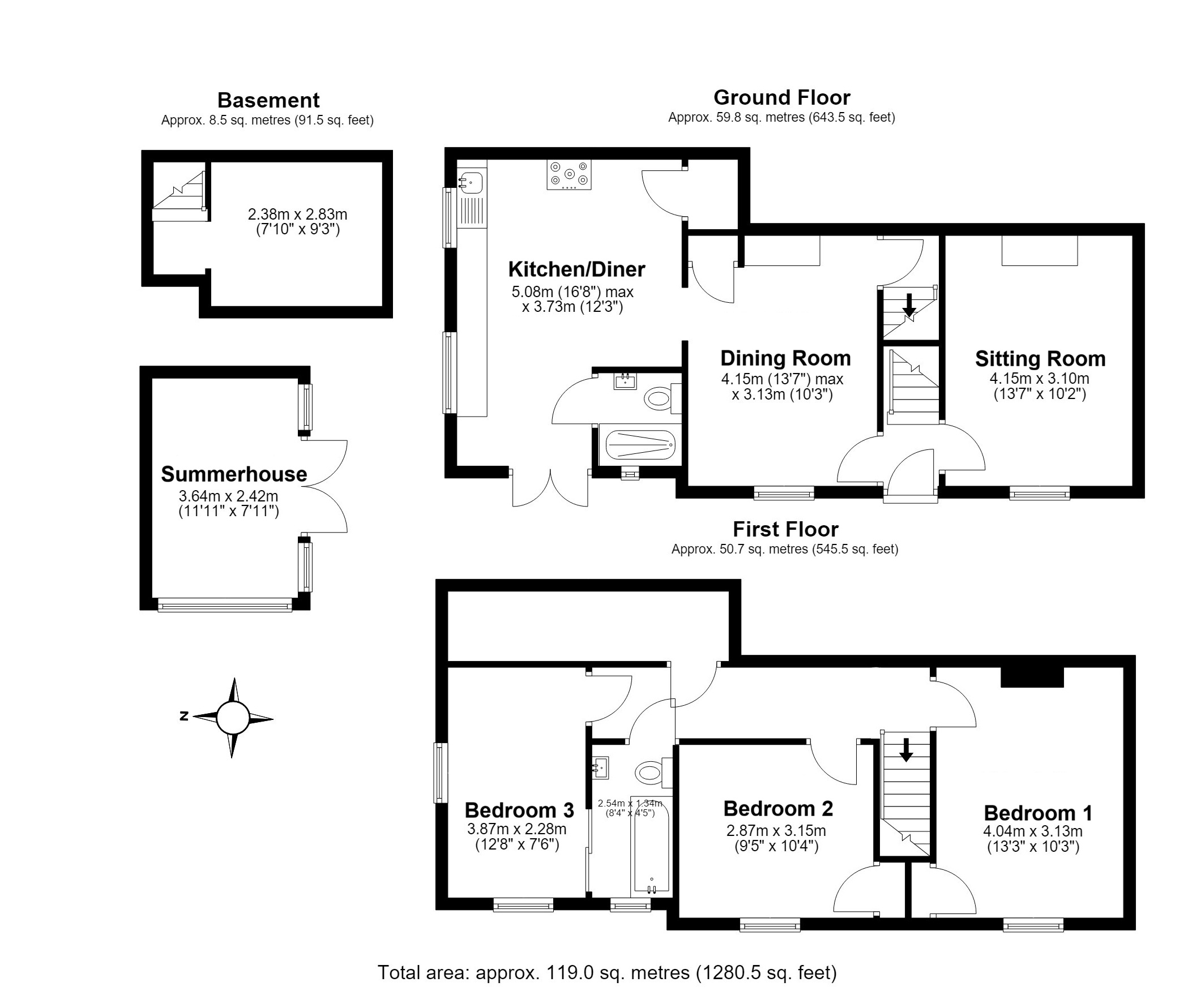 The Cottage,, Knotts Lane, Dover floorplan