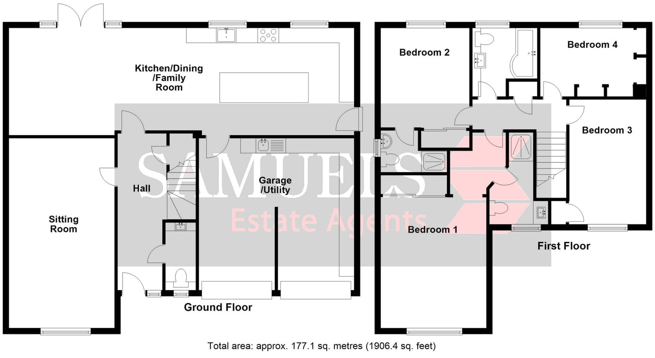 5, Eager Way, Exeter floorplan