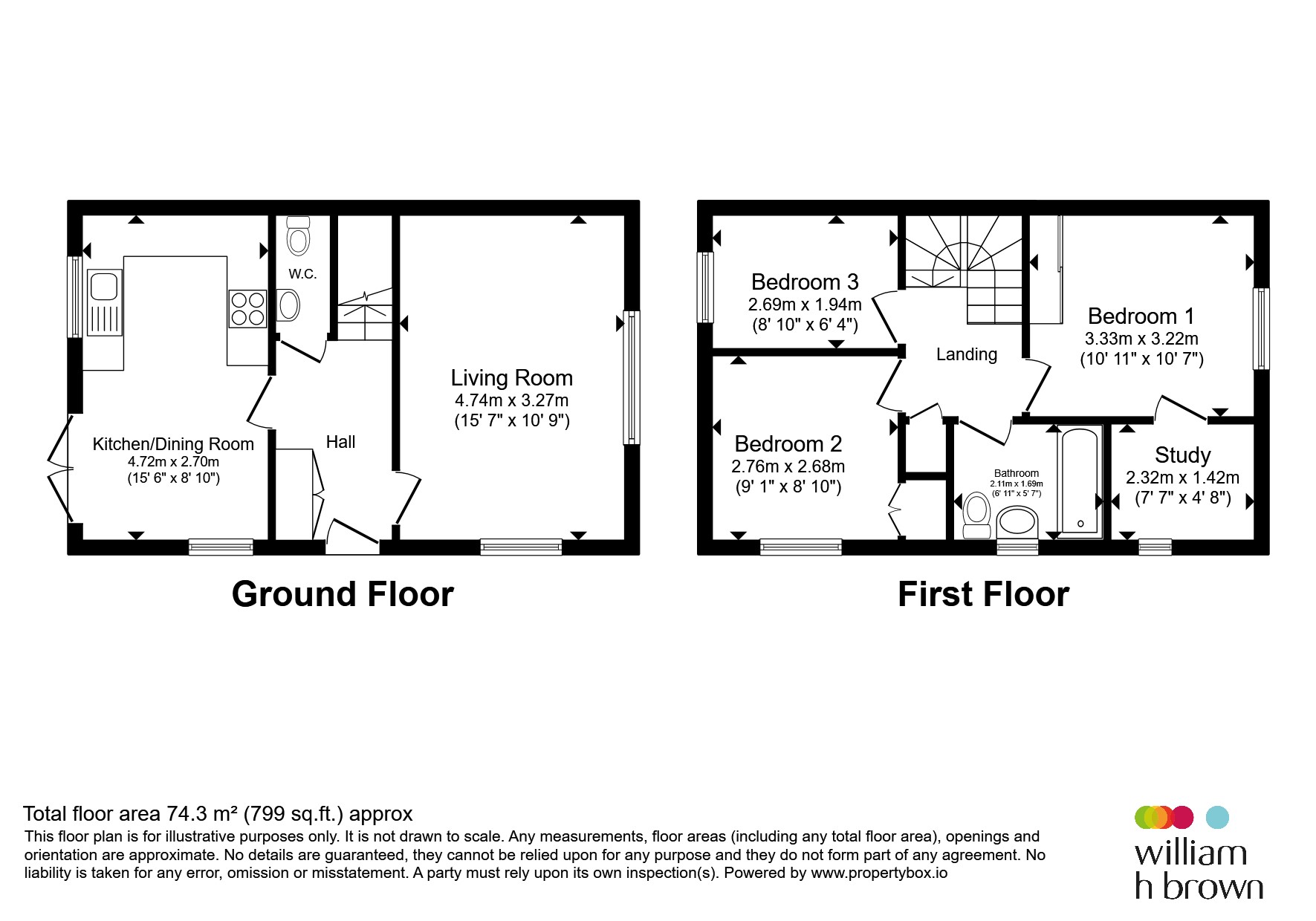 8, Wallis Grove, Doncaster floorplan